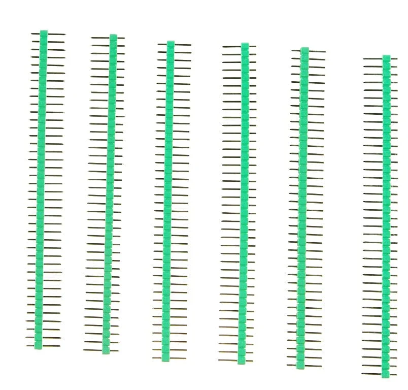 0.1″ (2.54 mm) Arduino Male Pin Headers (Straight Green 10PCS) - Image 3