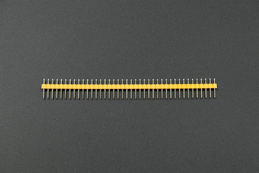 0.1″ (2.54 mm) Arduino Male Pin Headers (Straight Yellow 10PCS) [Discontinued] - Image 2
