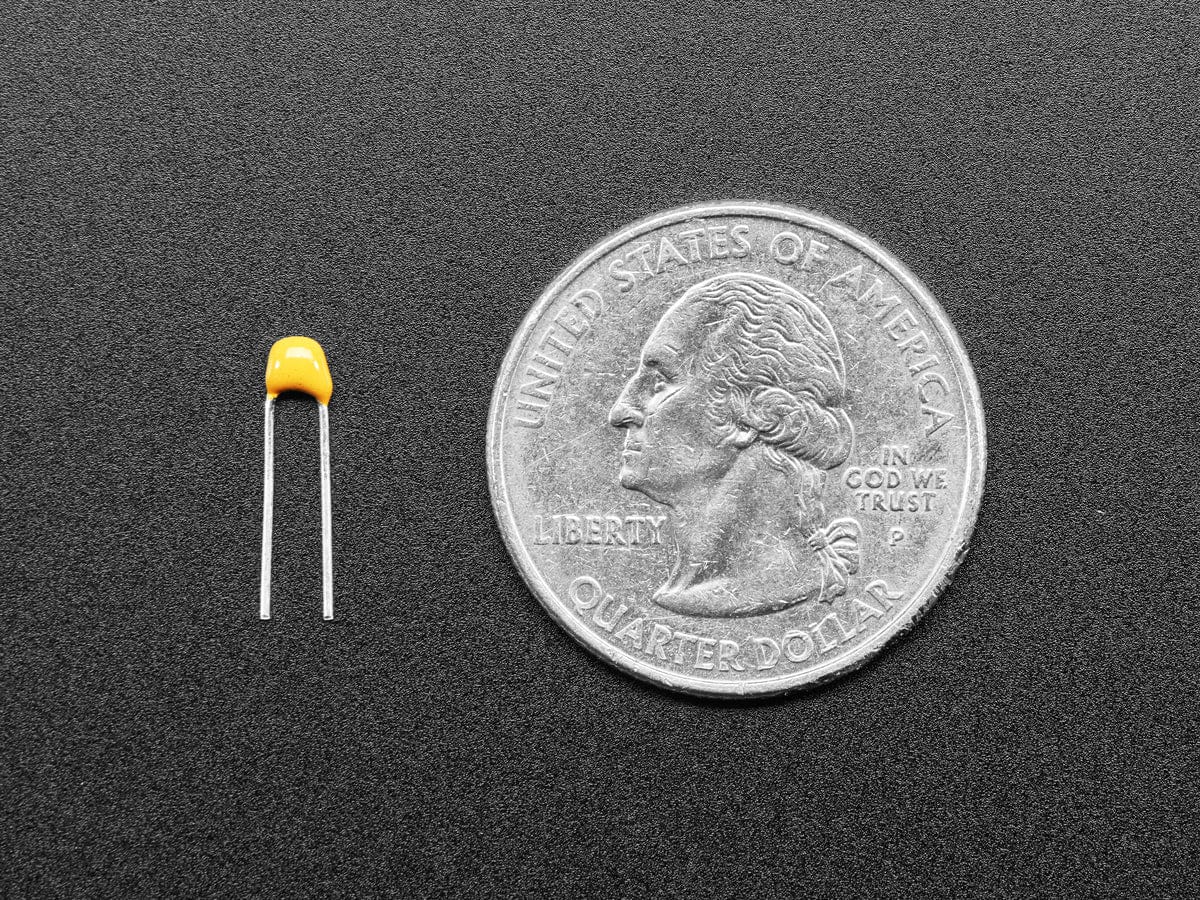 0.1uF ceramic capacitors - 10 pack - Image 3