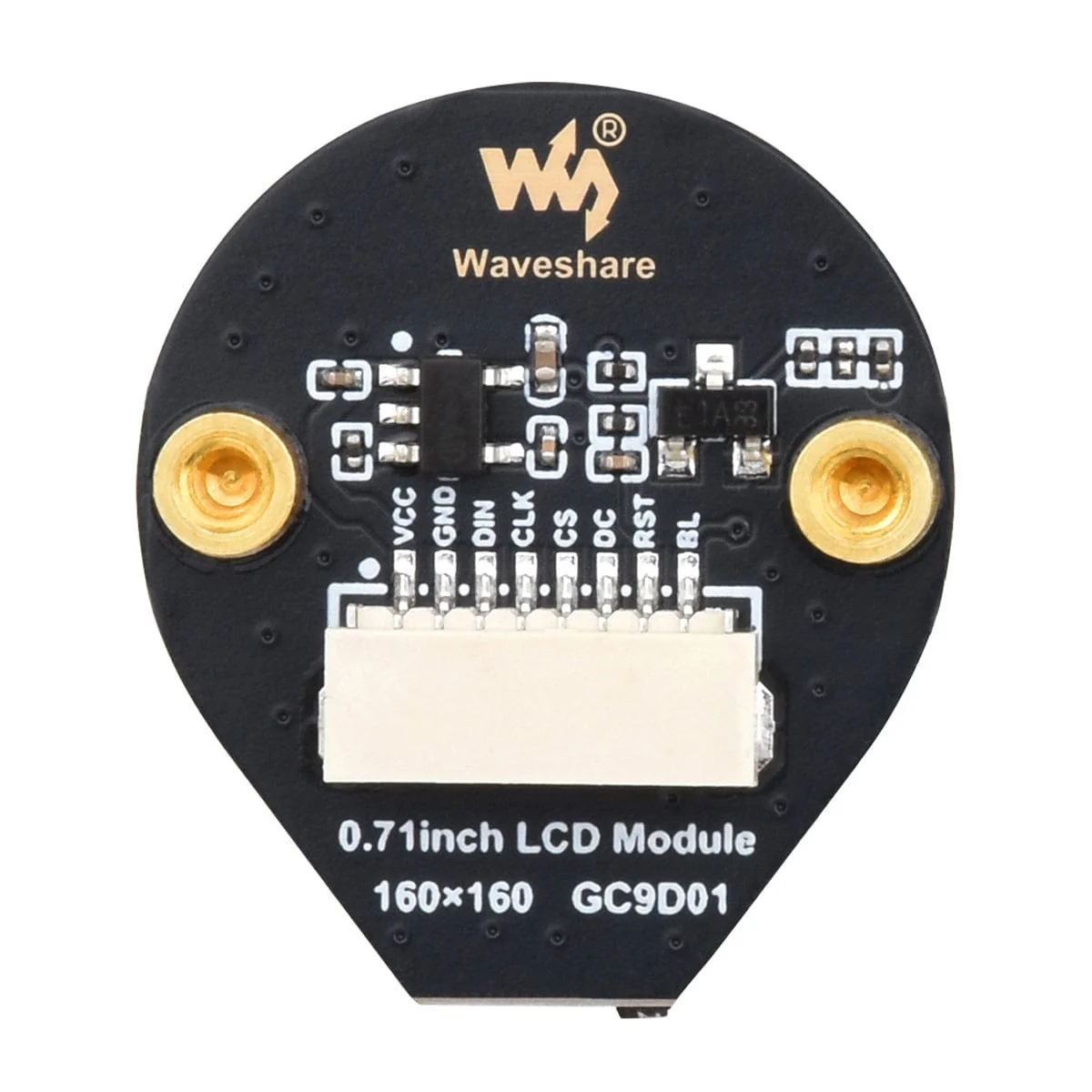0.71" Round IPS LCD Display (160 x 160) - Image 4