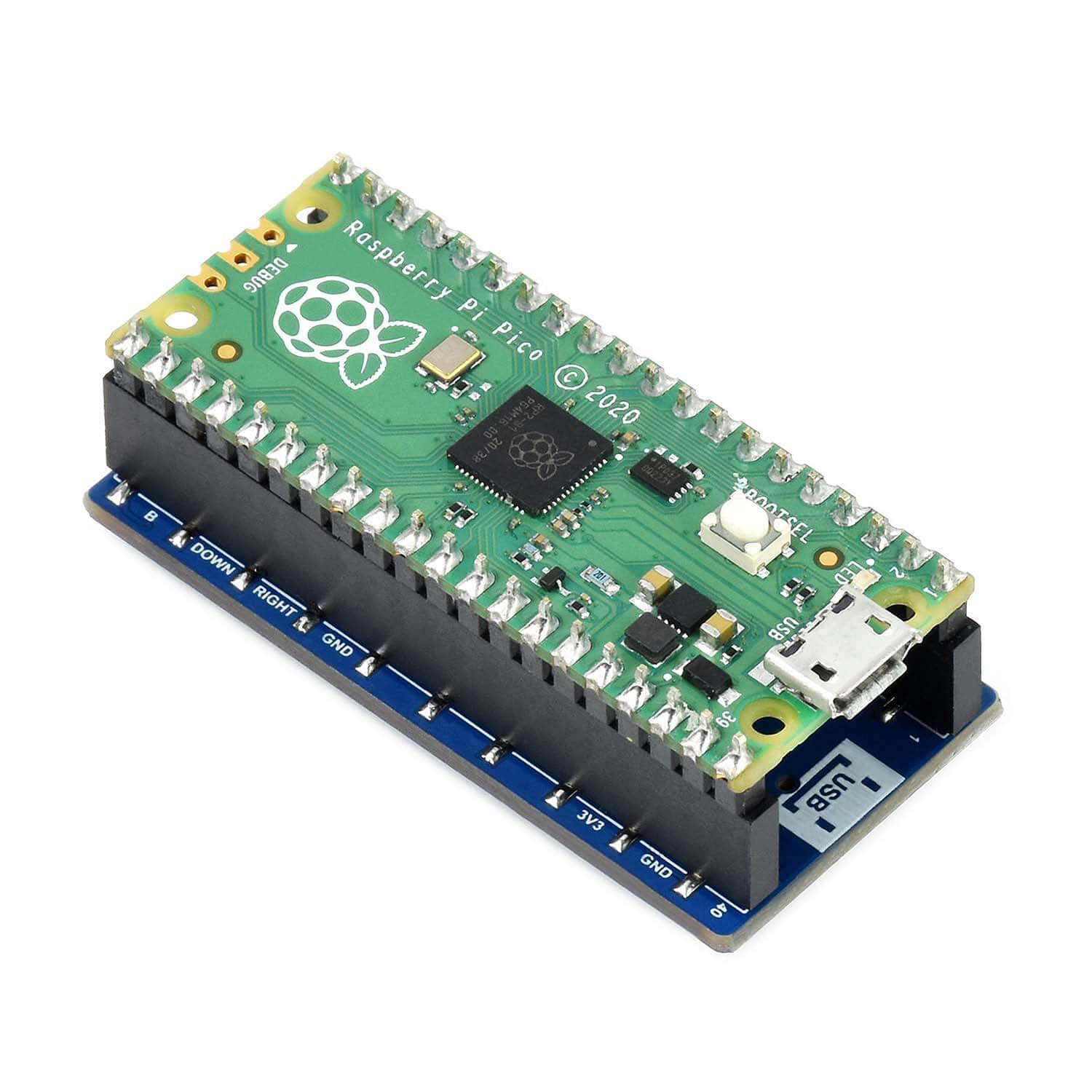 0.96" LCD Display Module for Raspberry Pi Pico (160×80) - Image 4