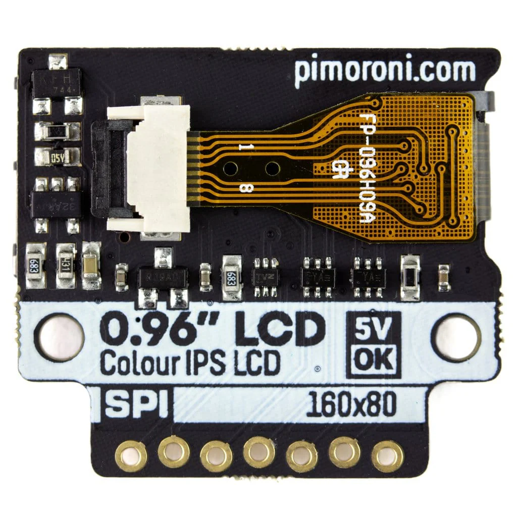 0.96" SPI Colour LCD (160x80) Breakout - Image 3