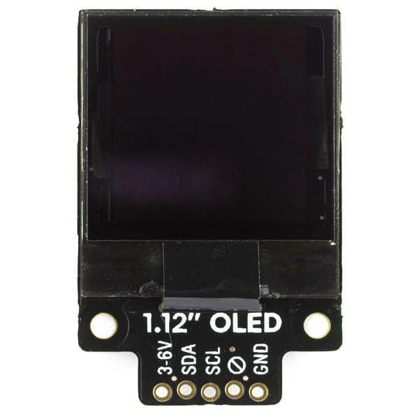 1.12" Mono OLED (128x128, white/black) Breakout - I2C - Image 3