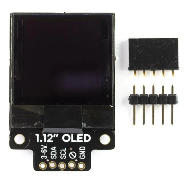 1.12" Mono OLED (128x128, white/black) Breakout - I2C - Image 4