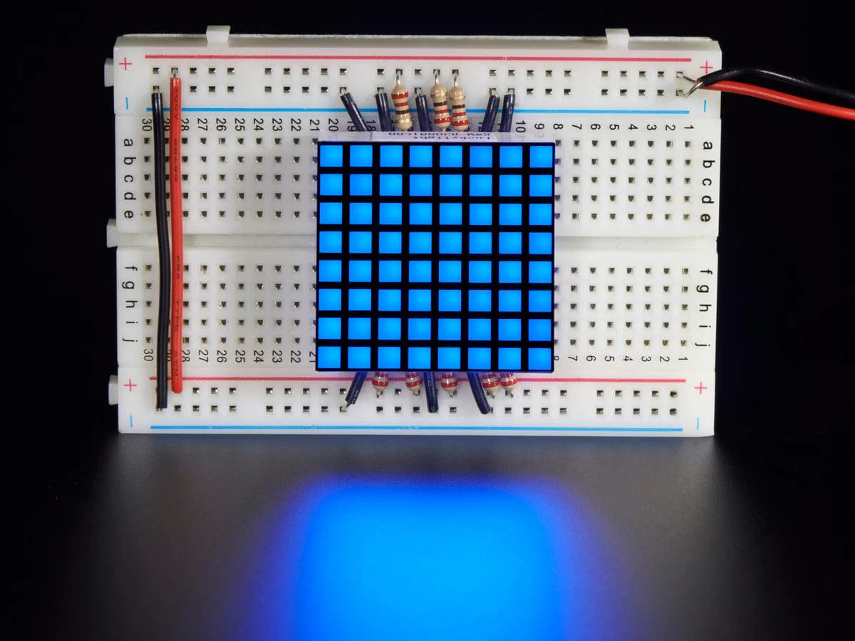 1.2" 8x8 Matrix Square Pixel - Blue - Image 2