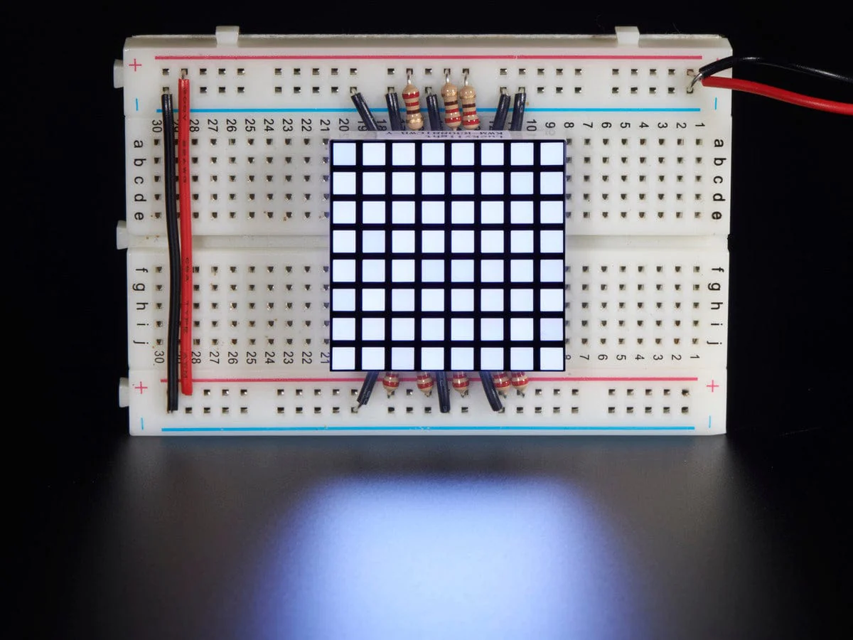 1.2" 8x8 Matrix Square Pixel - White (KWM-R30881CWB-Y) - Image 2