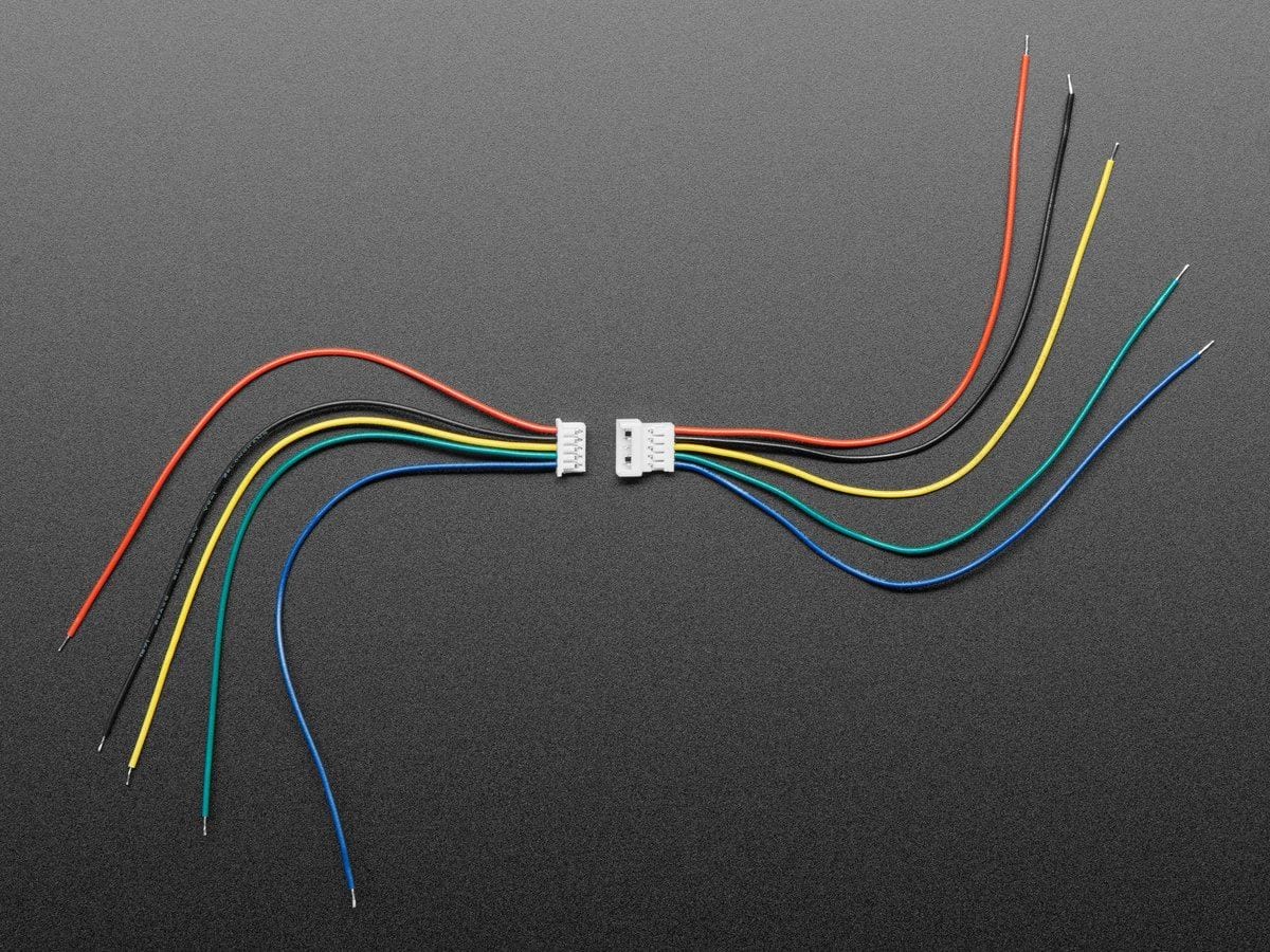 1.25mm Pitch 5-pin 28AWG Cable Matching Pair 10 cm long - Image 3