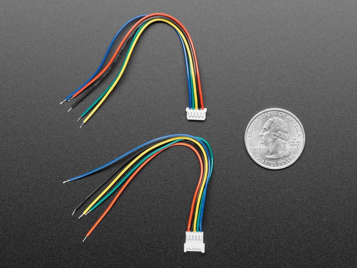 1.25mm Pitch 5-pin 28AWG Cable Matching Pair 10 cm long - Image 4