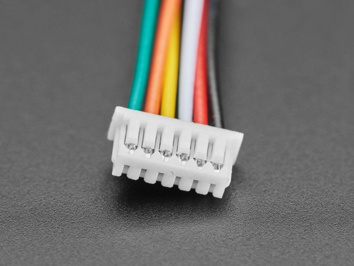 1.25mm Pitch 6-pin Cable 20cm long 1:1 Cable (Molex PicoBlade Compatible) - Image 2