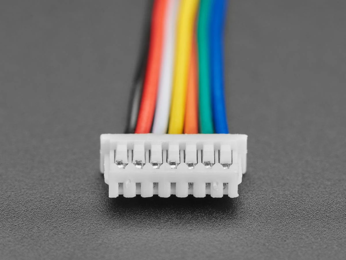 1.25mm Pitch 7-pin Cable 20cm long 1:1 Cable (Molex PicoBlade Compatible) - Image 2