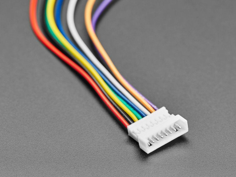 1.25mm Pitch 8-pin Cable Matching Pair - 10cm long (Molex PicoBlade Compatible) - Image 2