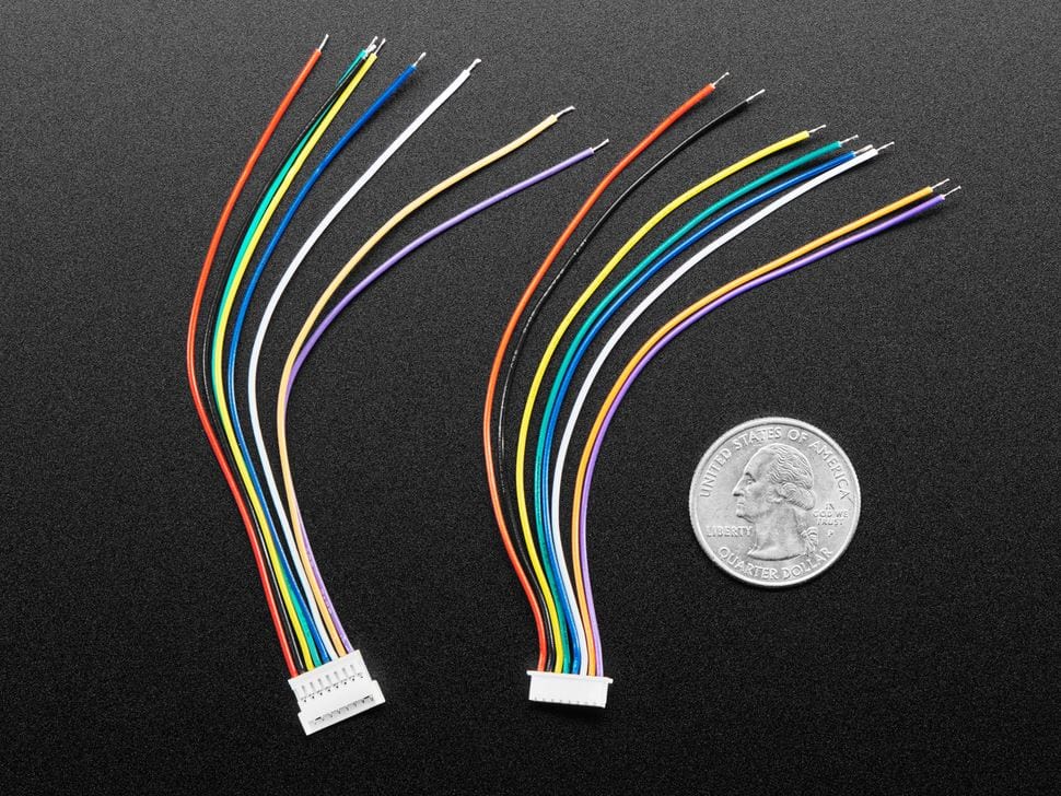 1.25mm Pitch 8-pin Cable Matching Pair - 10cm long (Molex PicoBlade Compatible) - Image 5