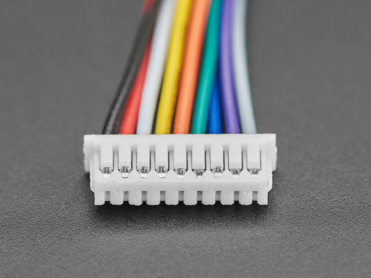 1.25mm Pitch 9-pin Cable 20cm long 1:1 Cable (Molex PicoBlade Compatible) - Image 2