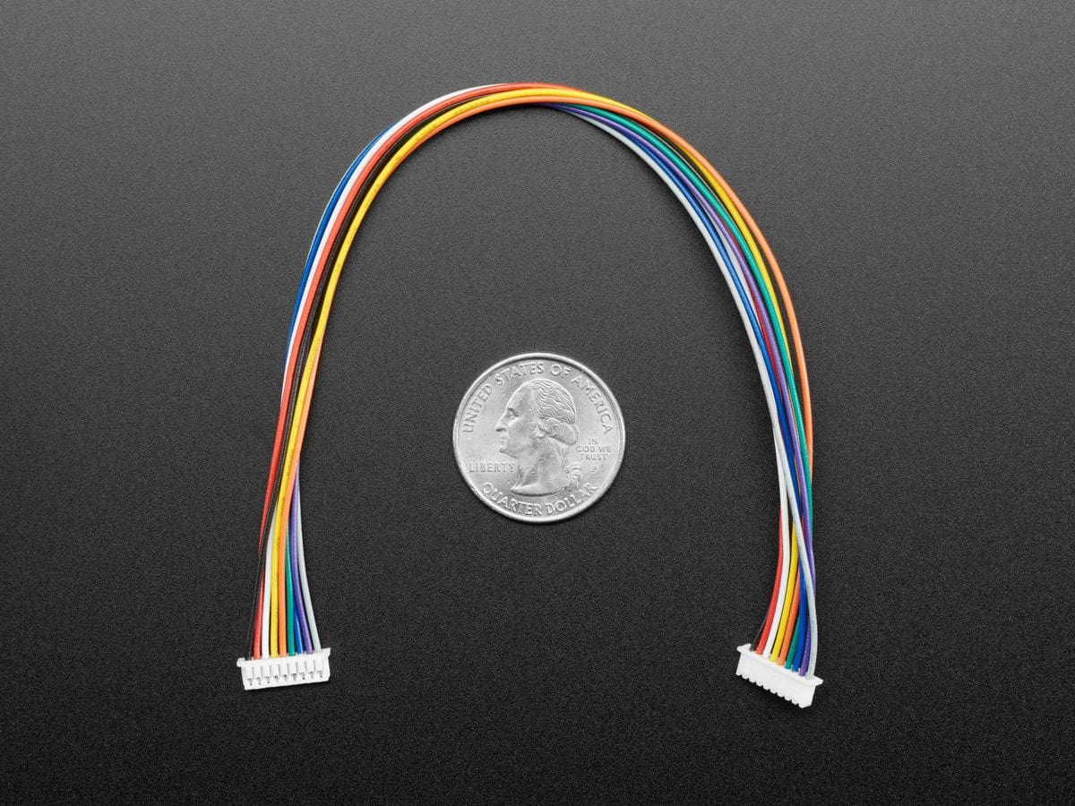 1.25mm Pitch 9-pin Cable 20cm long 1:1 Cable (Molex PicoBlade Compatible) - Image 3