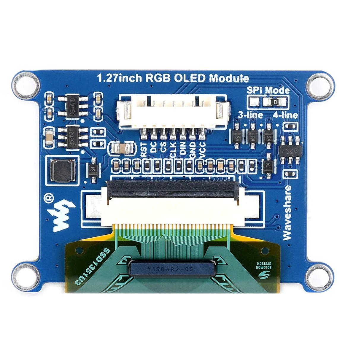1.27" RGB OLED Display Module (128x96, 262K Colours) - Image 4