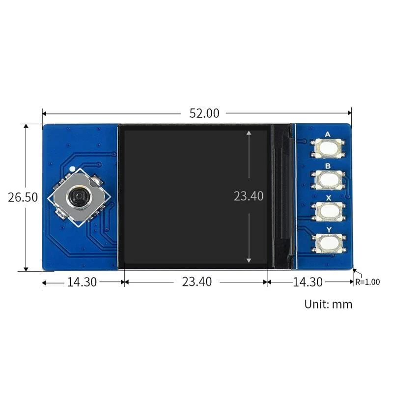 1.3" IPS LCD Display Module for Raspberry Pi Pico (240x240) - Image 7