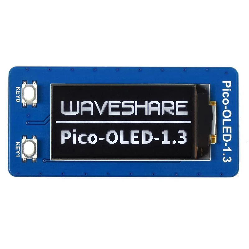 1.3" OLED Display Module for Raspberry Pi Pico (64×128) - Image 8