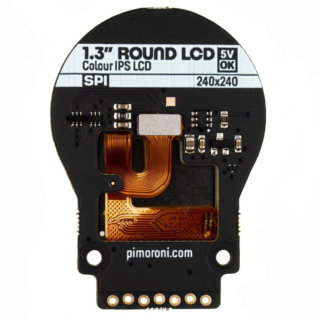 1.3" SPI Colour Round LCD (240x240) Breakout [discontinued] - Image 4