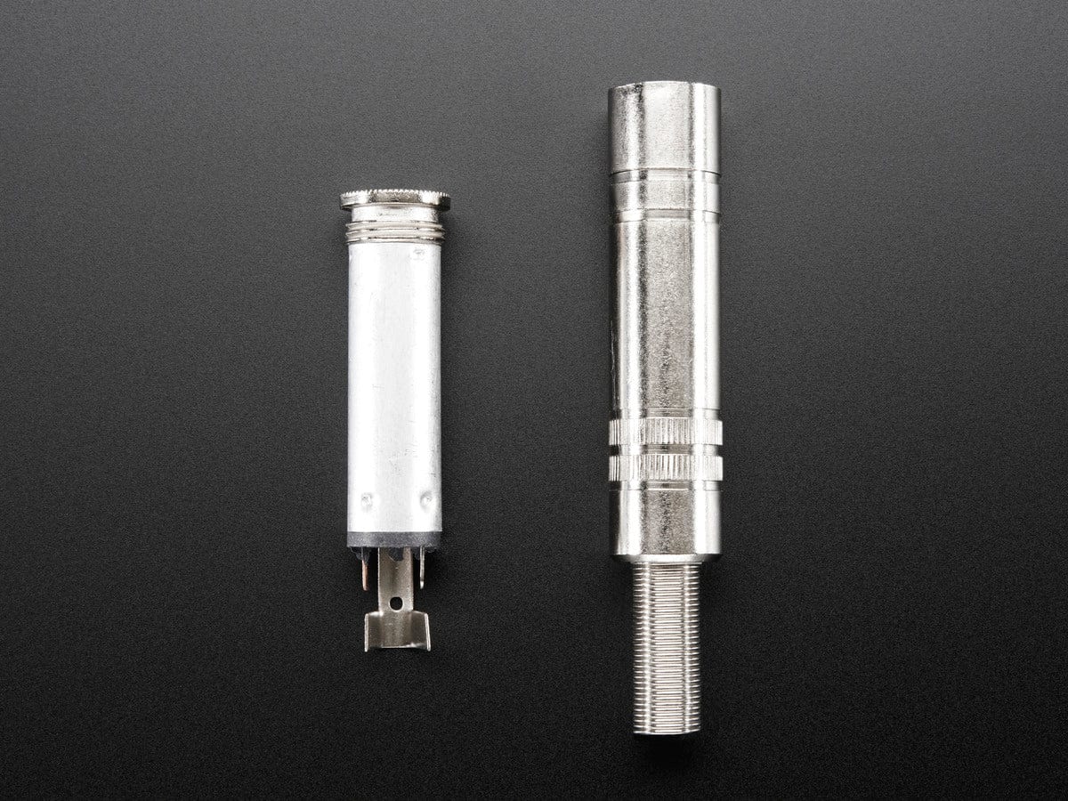 1/4" (6.35mm) DIY Stereo In-Line Jack [discontinued] - Image 2