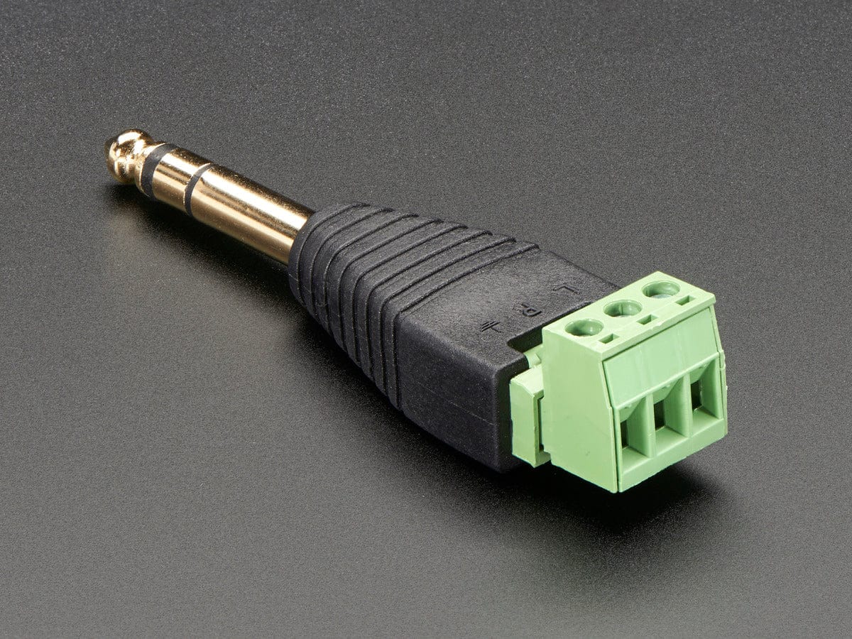 1/4" (6.35mm) Stereo Plug Terminal Block - Image 2