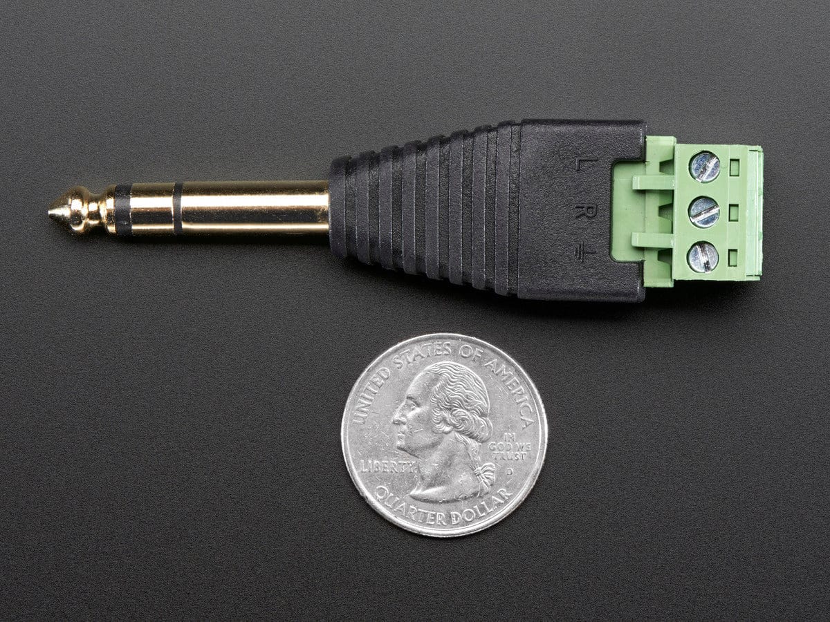 1/4" (6.35mm) Stereo Plug Terminal Block - Image 3
