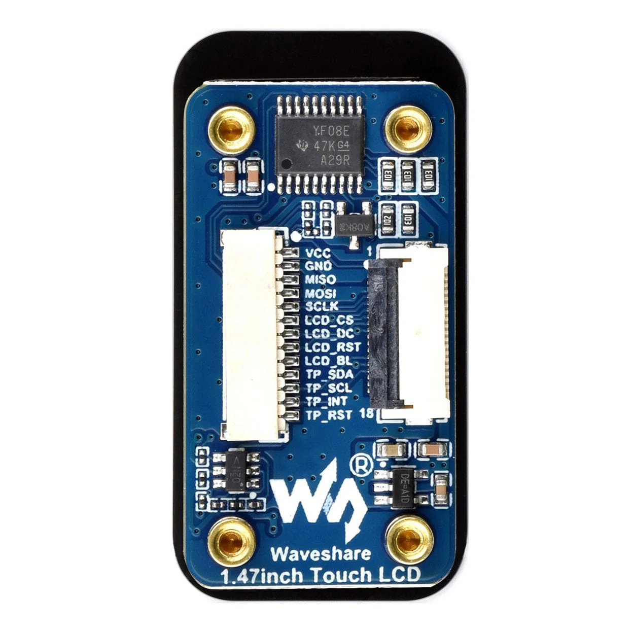 1.47" IPS LCD Display Module with Touch (172x320) - Image 3