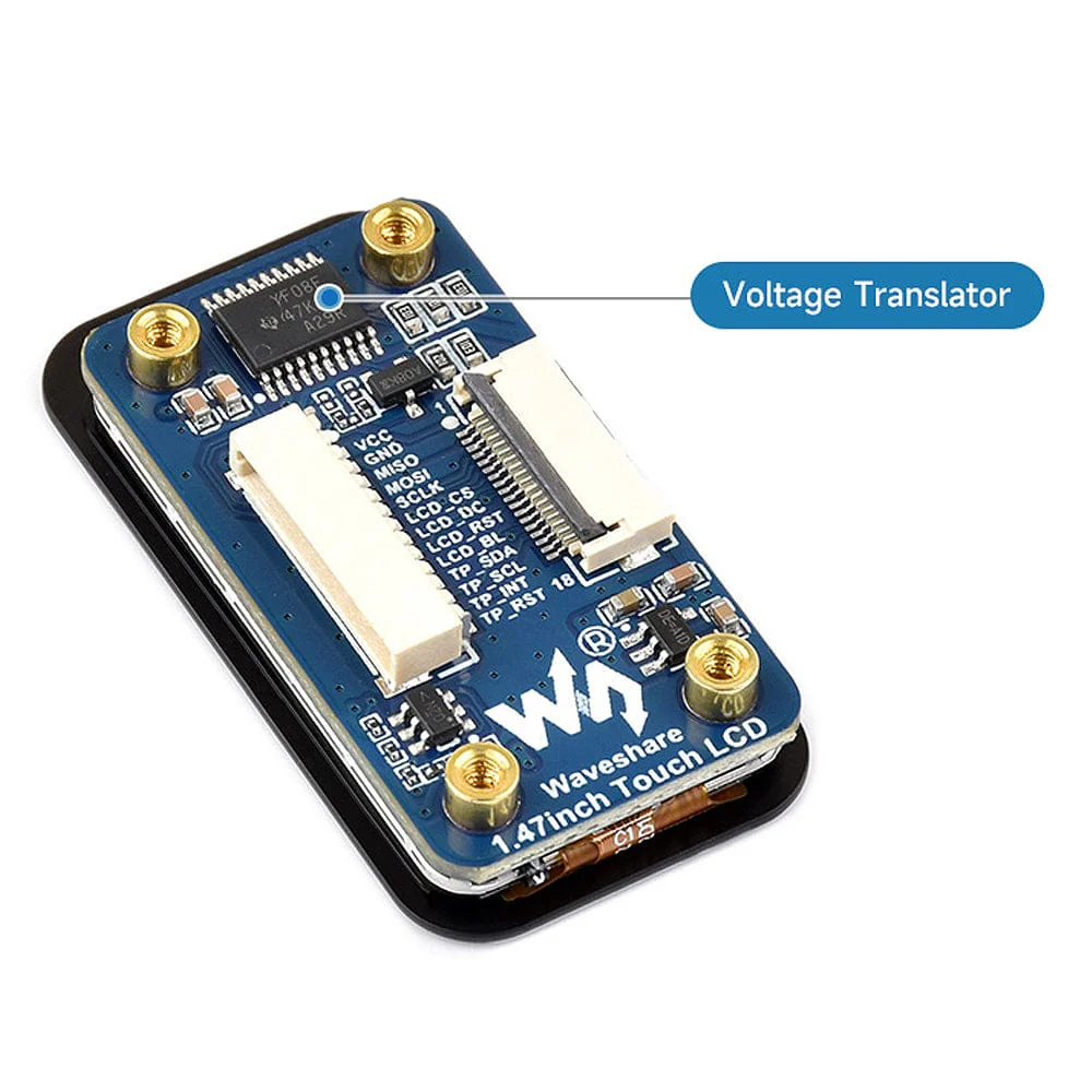1.47" IPS LCD Display Module with Touch (172x320) - Image 6
