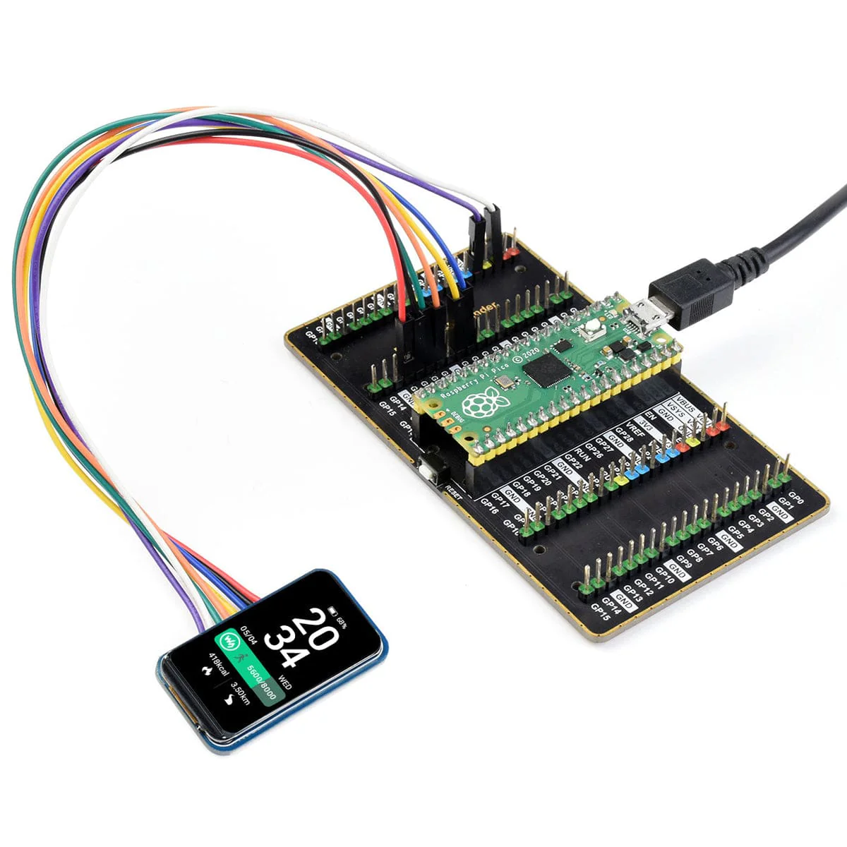 1.47" Rounded SPI LCD Display Module (172x320) - Image 6