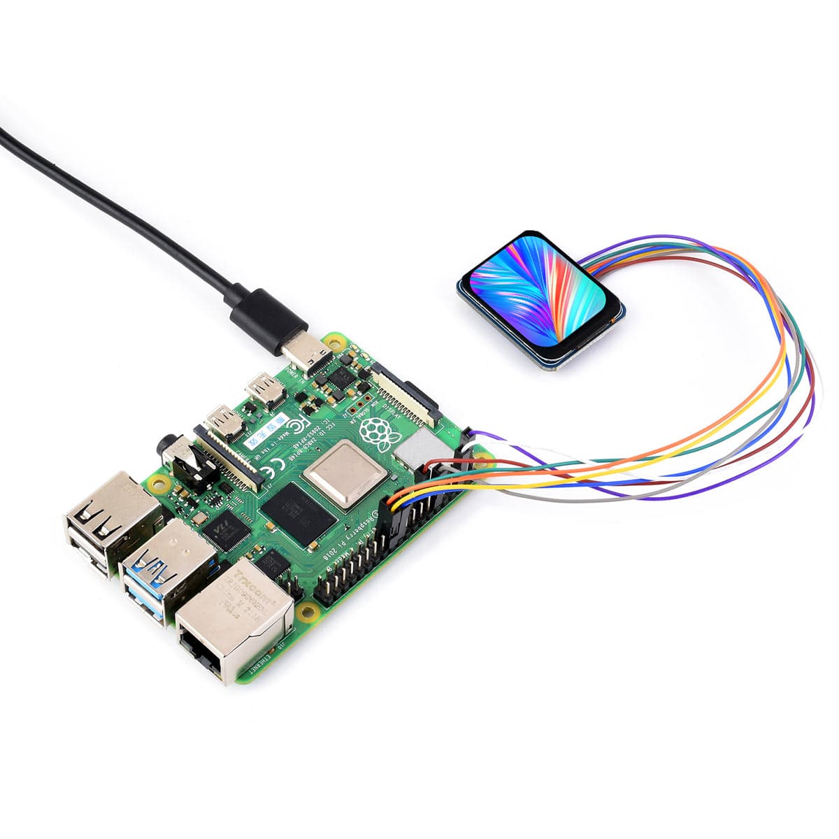1.5" Rounded IPS LCD Display Module (240 x 280) - Image 5