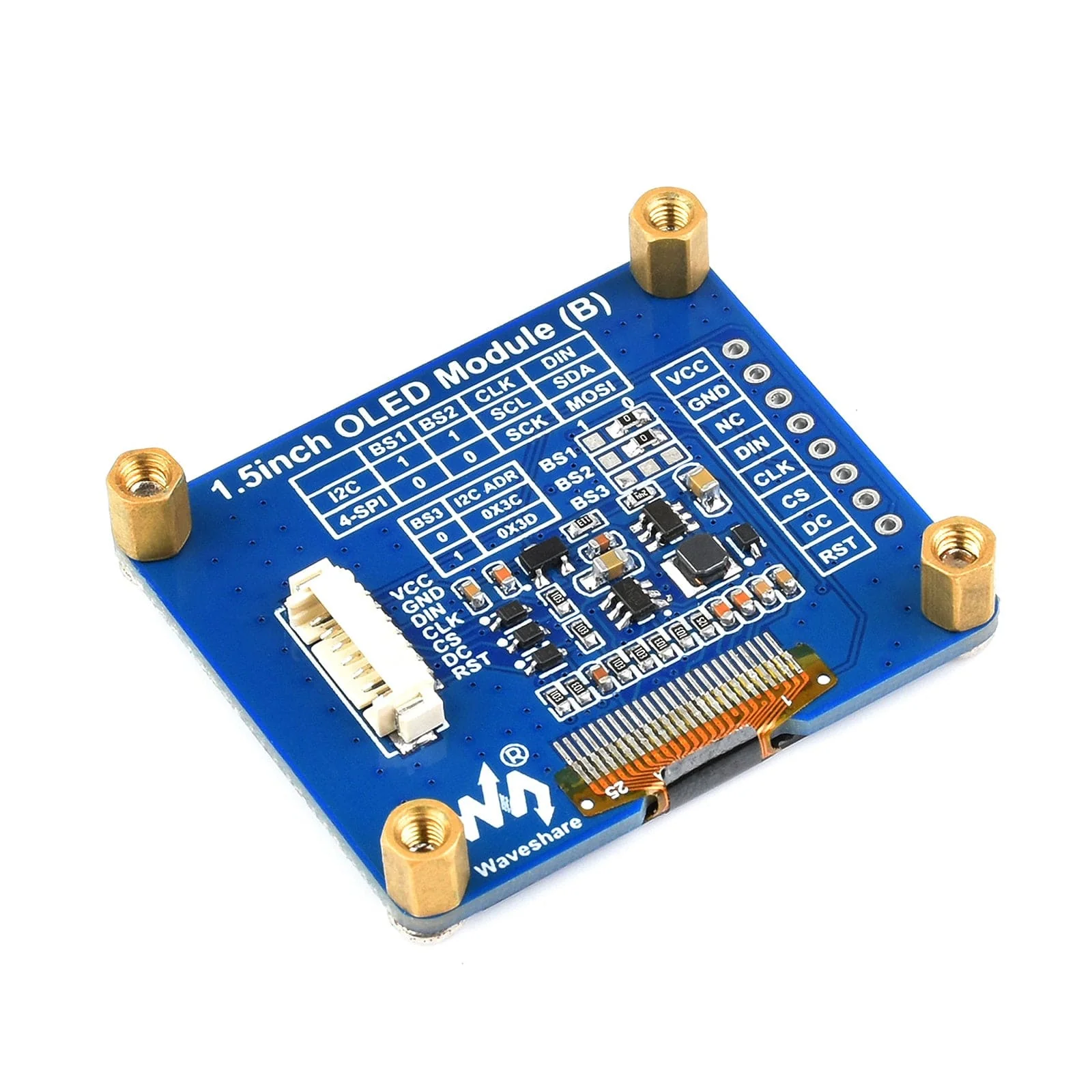 1.5" OLED Display Module (128 x128) - Image 5