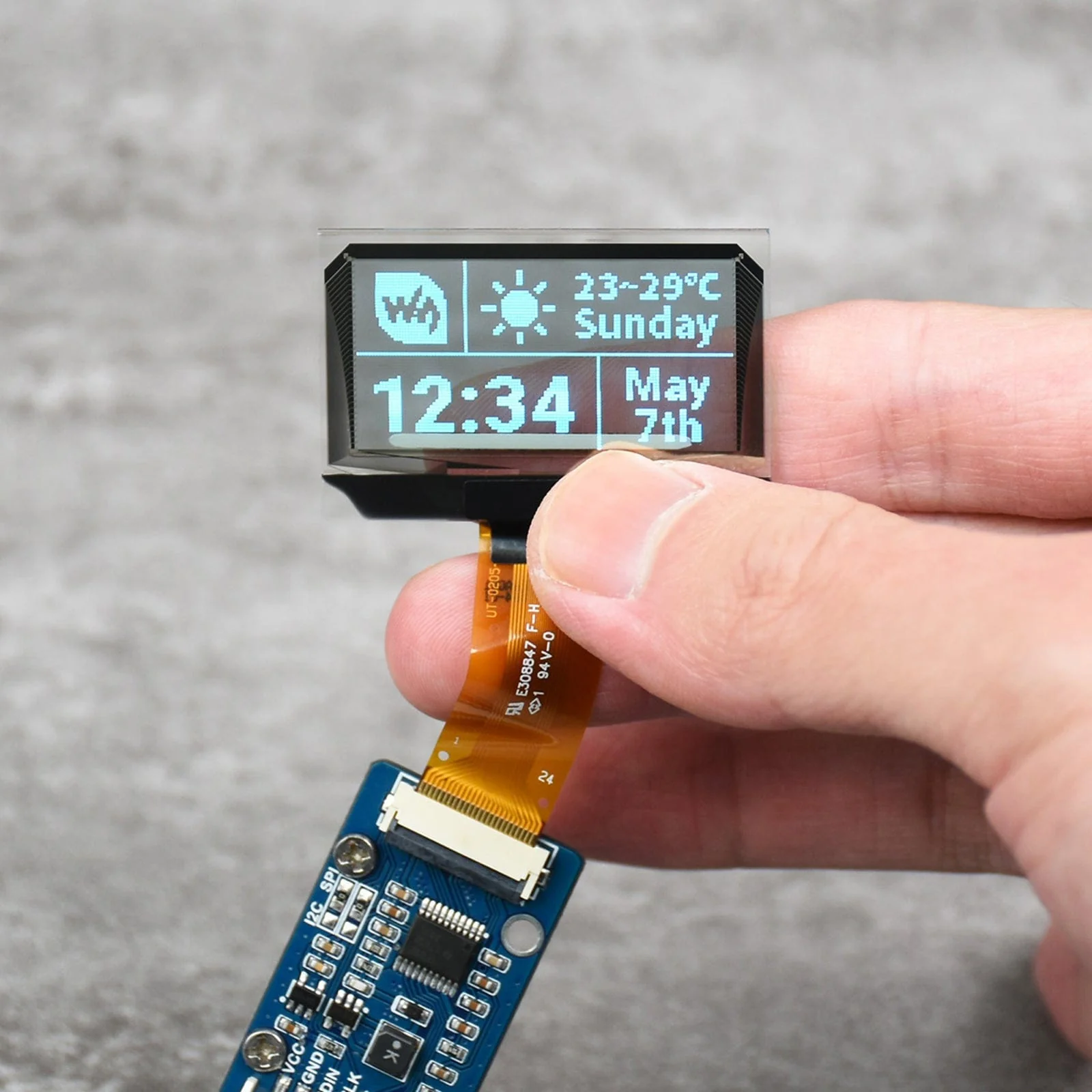 1.51" Transparent OLED (128 x 64) - Image 5