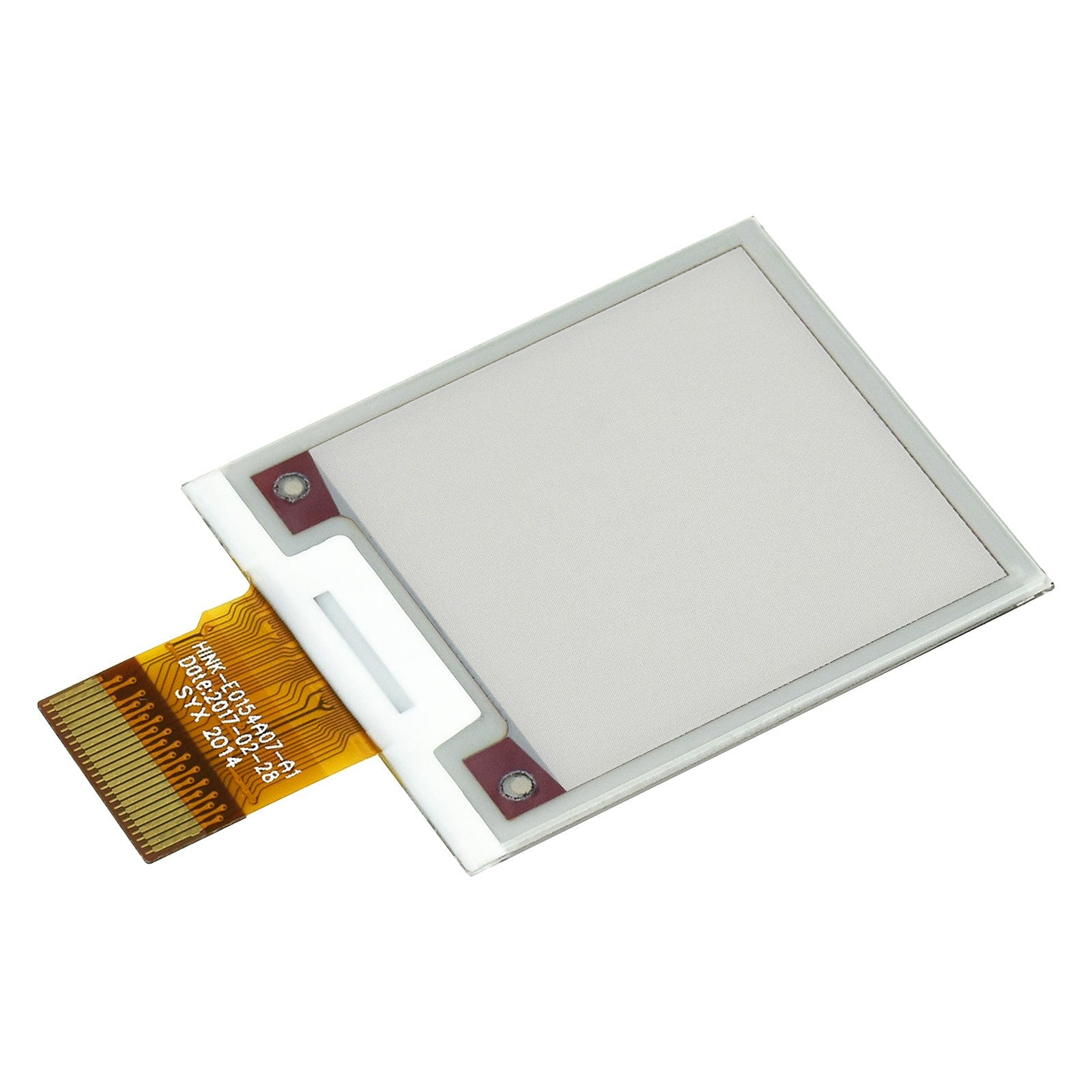 1.54" ePaper Display Raw Panel - Red/Black/White (200x200) - Image 2