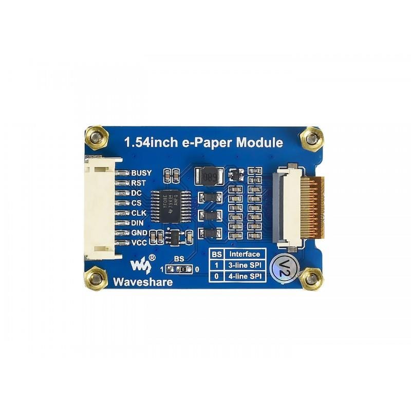 1.54" ePaper Display Module - Red/Black/White (200x200) - Image 3