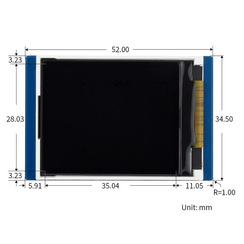 1.8" LCD Display for Raspberry Pi Pico - Image 8