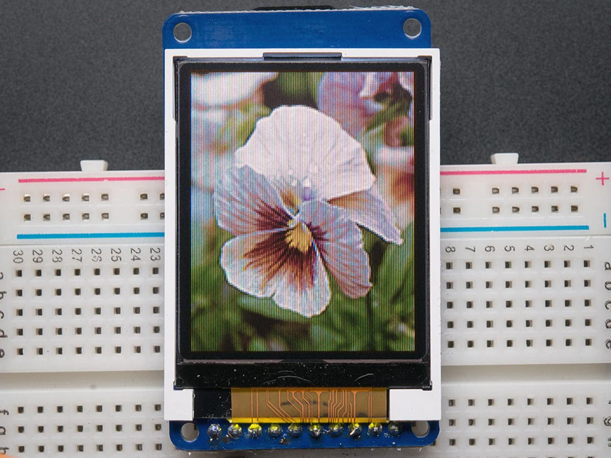 1.8" SPI TFT display, 160x128 18-bit color - ST7735R driver [discontinued] - Image 3