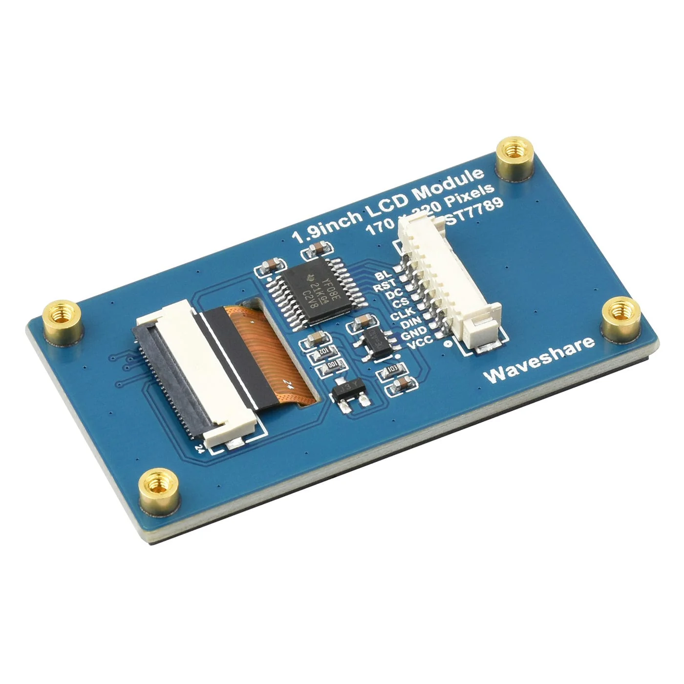 1.9" IPS LCD Display Module (170x320, SPI) - Image 4