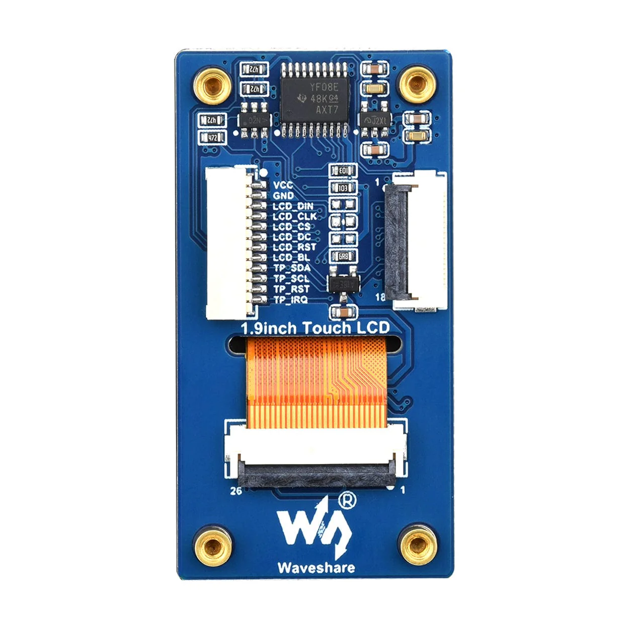1.9" IPS Touch LCD Display Module (172x320) - Image 7