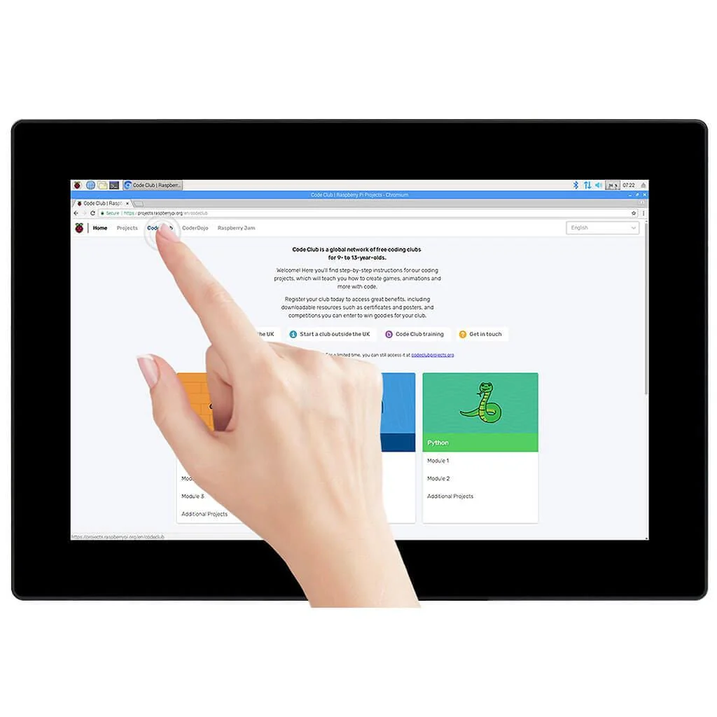 10.1" HD IPS Capacitive Touch Screen in Case (1920x1200) - Image 2