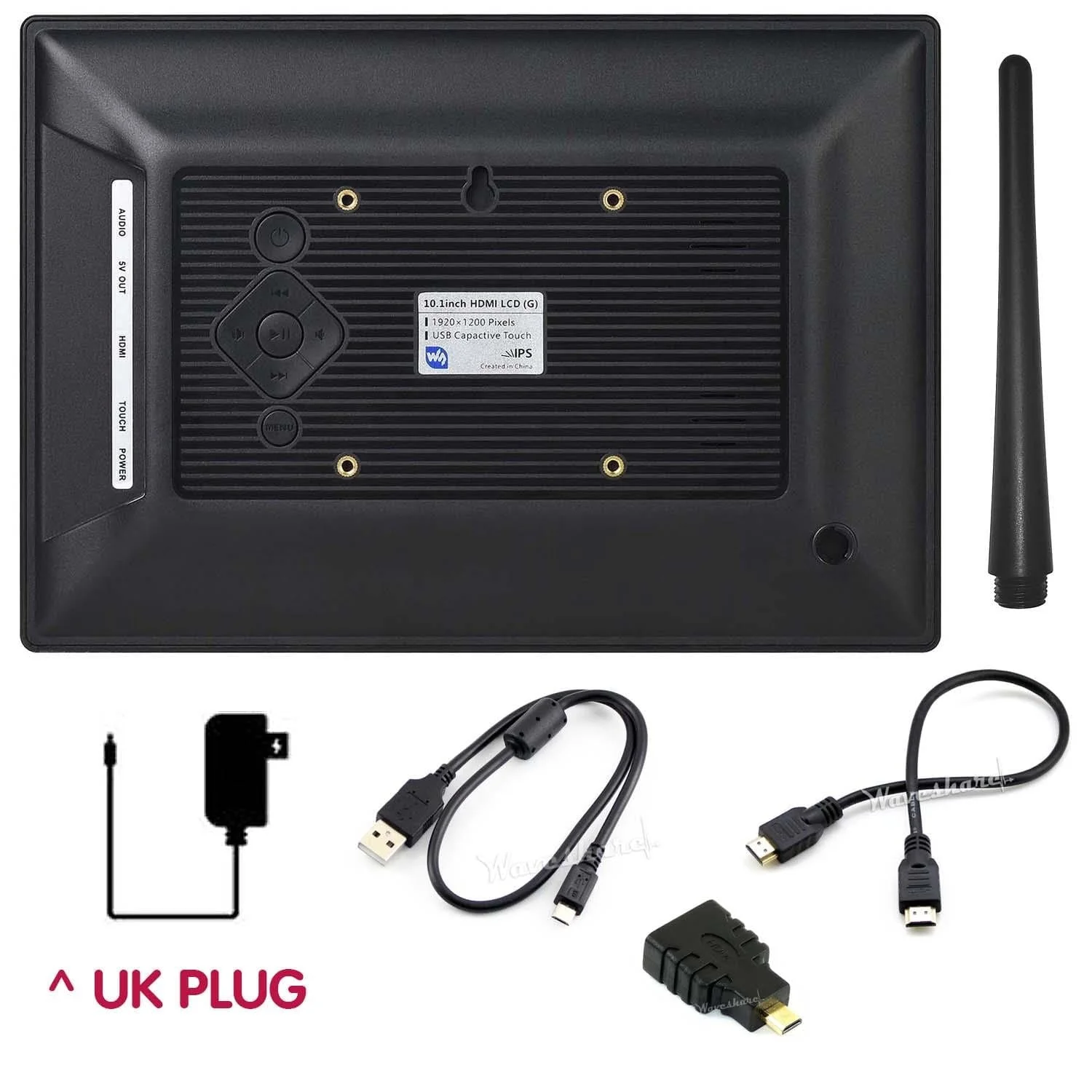 10.1" HD IPS Capacitive Touch Screen in Case (1920x1200) - Image 7
