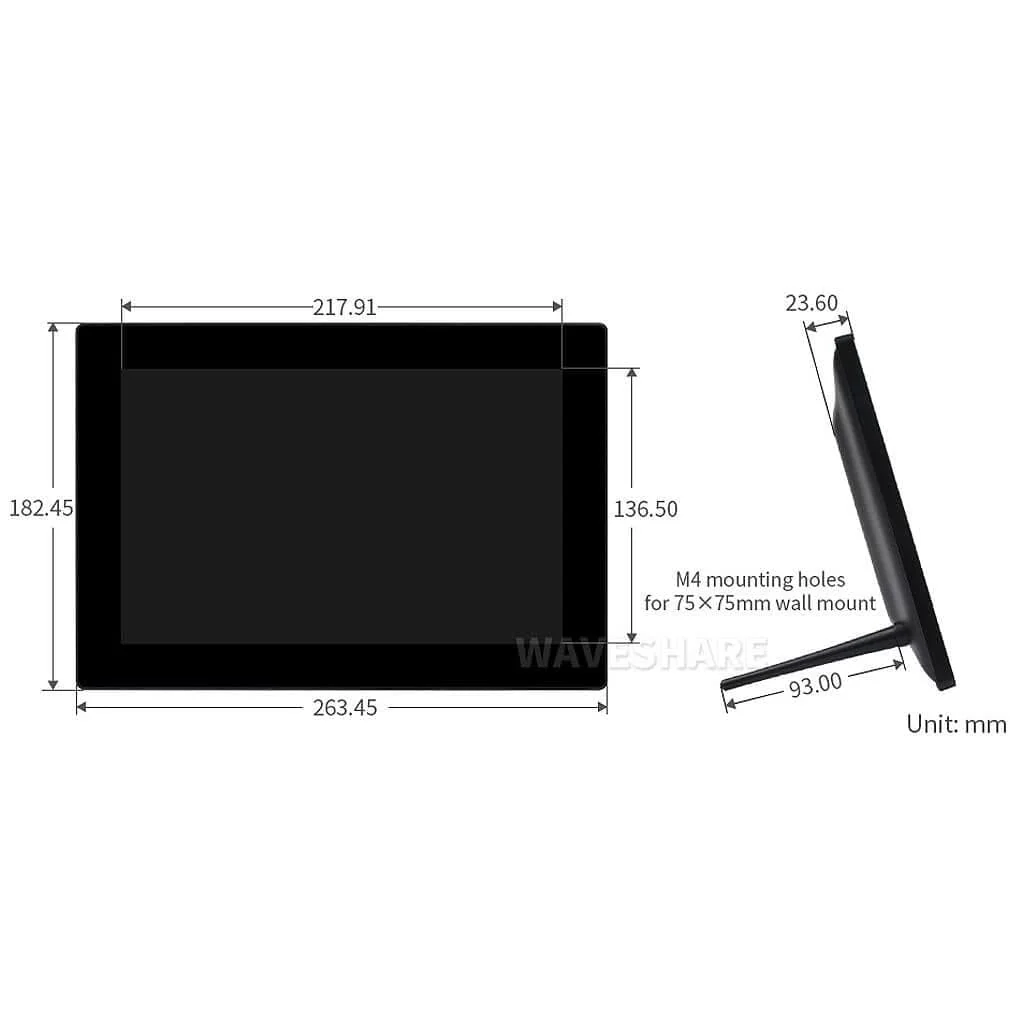10.1" HD IPS Capacitive Touch Screen in Case (1920x1200) - Image 8