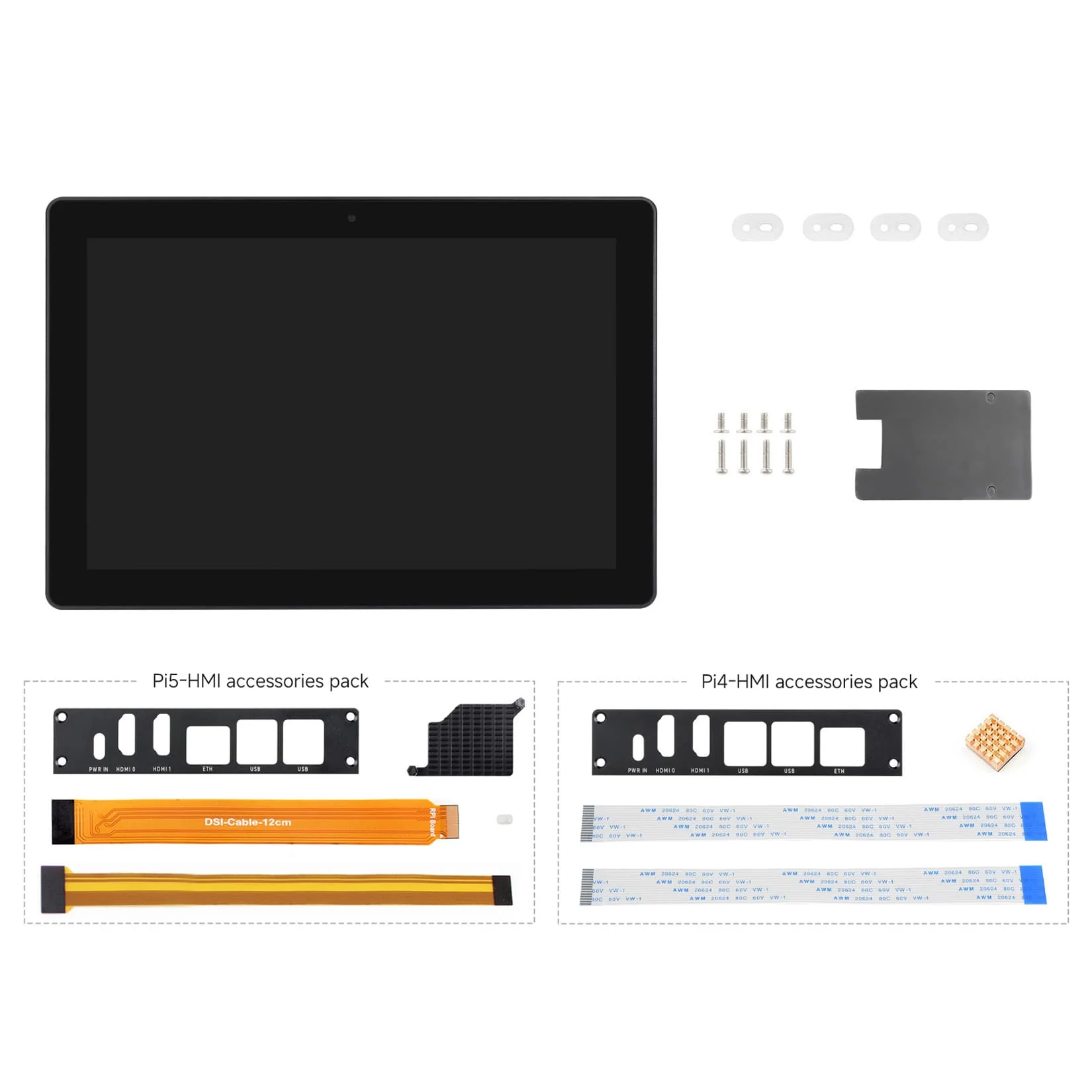 10.1" IPS Display + Aluminium Enclosure for Raspberry Pi - Image 12