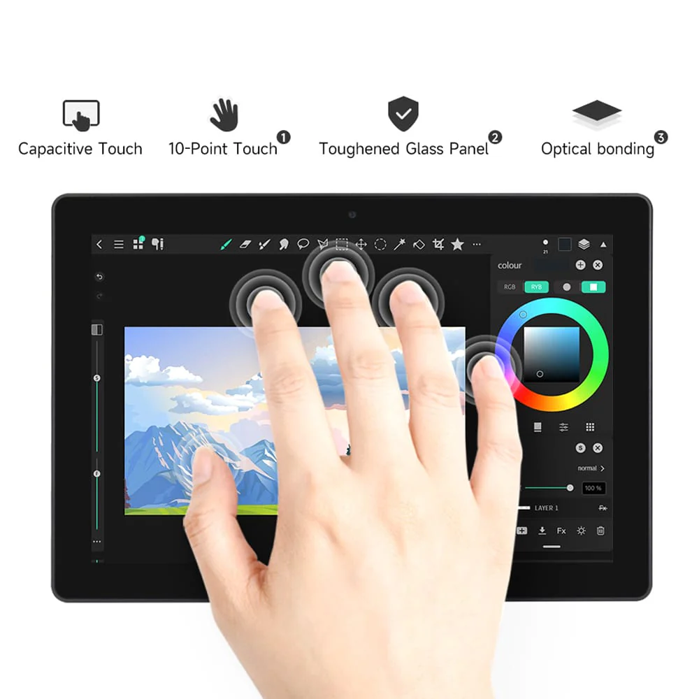 8" IPS Display + Aluminium Enclosure for Raspberry Pi - Image 6