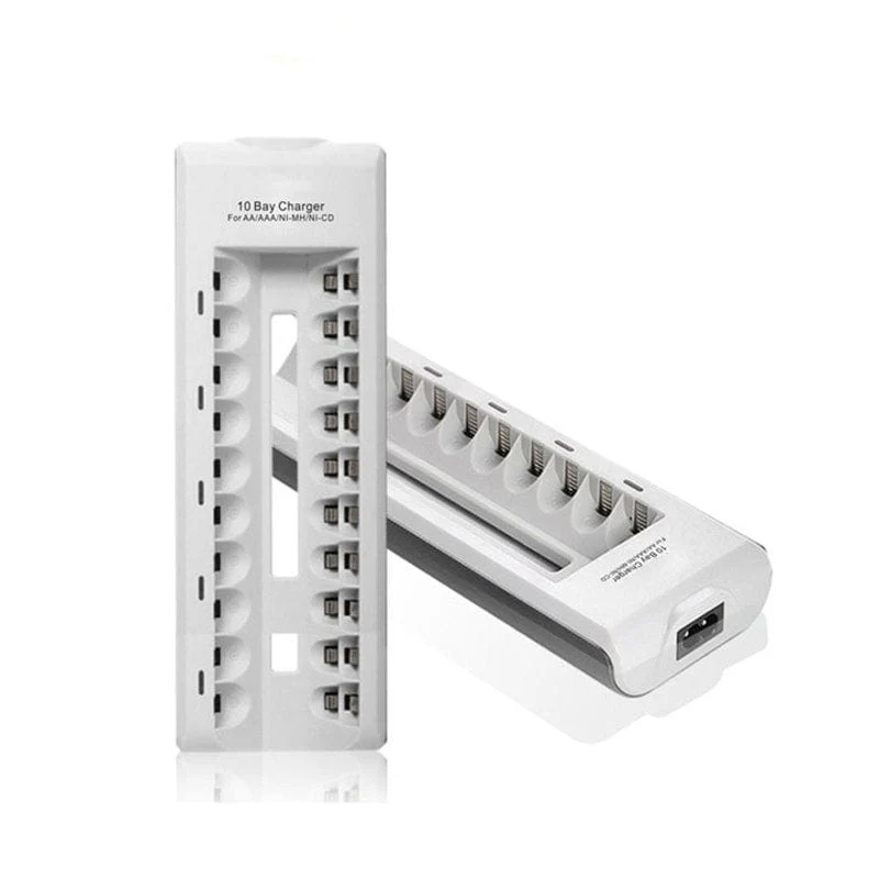 10 Bay AA/AAA NiMH & NiCd Battery Charger [discontinued] - Image 2