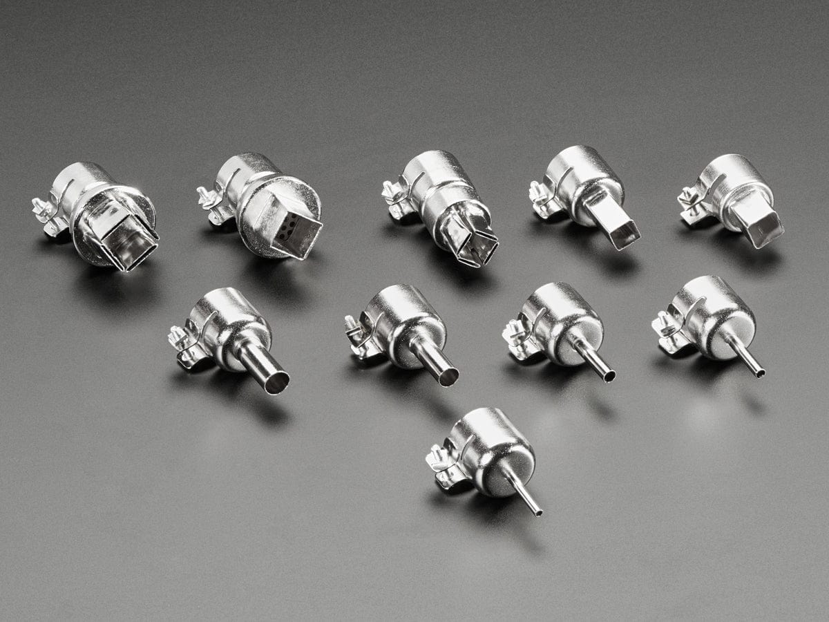 10-piece Hot Air Rework Soldering Nozzle Kit - Image 2