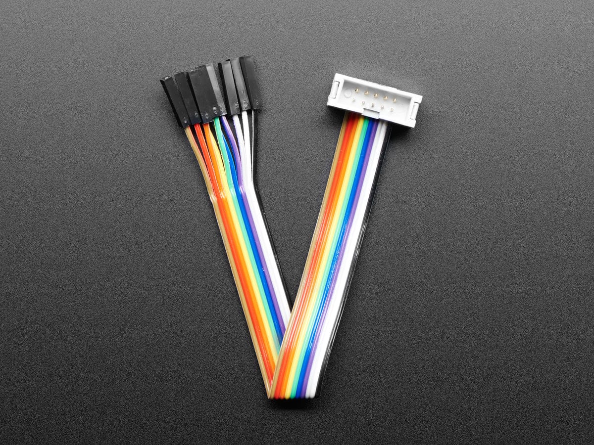 10-pin IDC Socket Rainbow Breakout Cable - Image 3