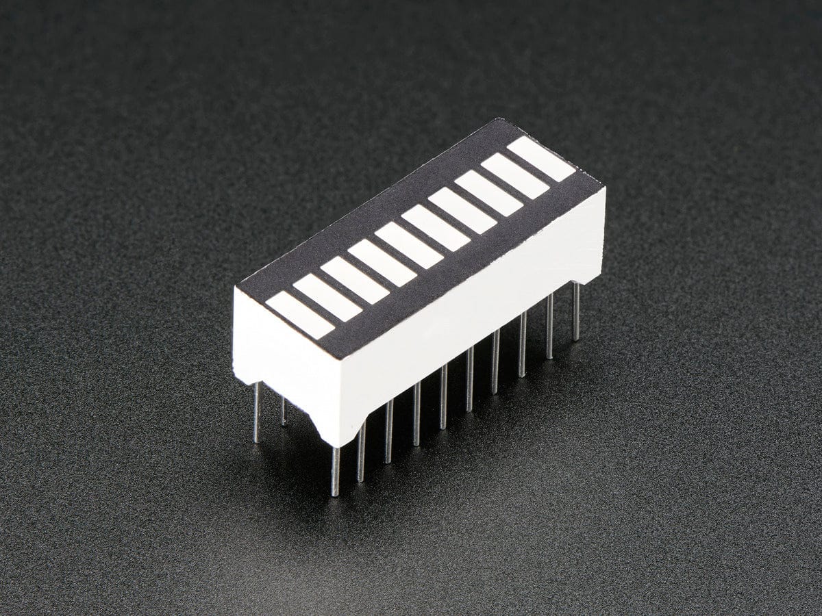 10 Segment Light Bar Graph LED Display - Blue (KWL-R1025BB) - Image 2