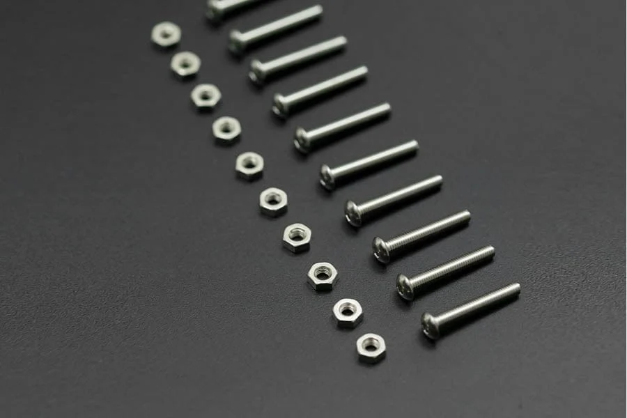 10 Sets M3x20 Screw Low Profile Hex Head Cap Screw - Image 4
