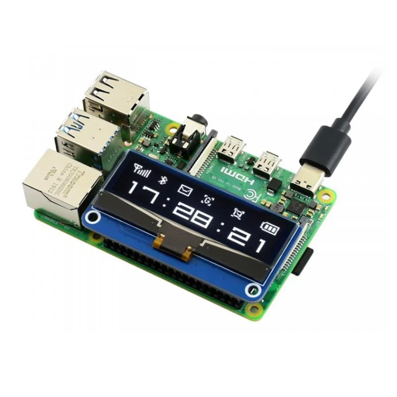 128×32 2.23inch OLED display HAT for Raspberry Pi - Image 2