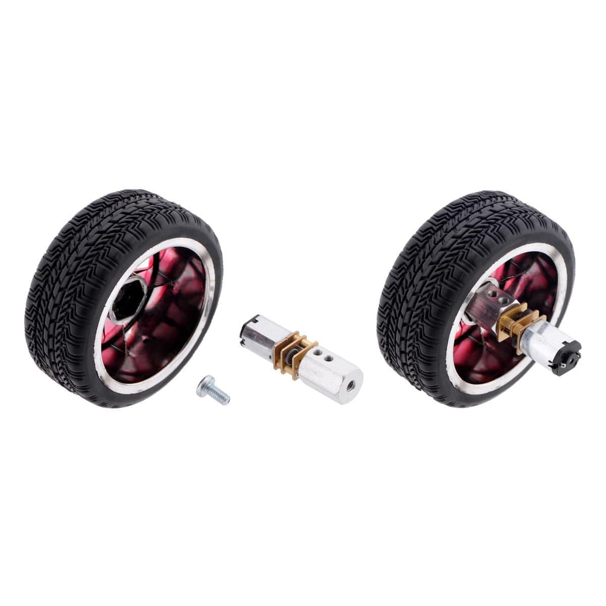 12mm Hex Wheel Adapter for 3mm Shafts (2-Pack) - Image 2