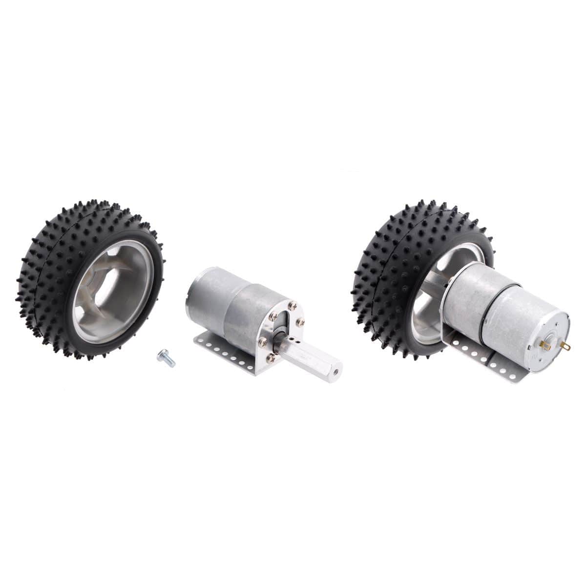 12mm Hex Wheel Adapter for 6mm Shafts - Extended (2-Pack) - Image 2